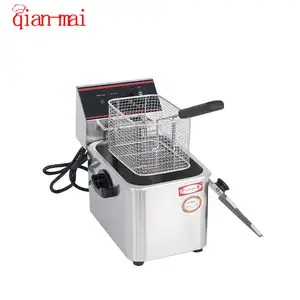 Popular home useful electric automatic chicken 2500w deep funnel cake continous fryer commercial deep fryer