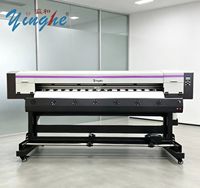 Impresora Económica de Formato Ancho Yinghe de 1830 mm con Cabezales de Impresión XP600 para Producción de Carteles, Pancartas y Publicidad para Exteriores
