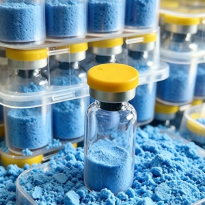 Materia Prima para el Cuidado de la Piel, Polvo Azul GHK-Cu, Materia Prima GHK-Cu 50 100mg - Product Image 4