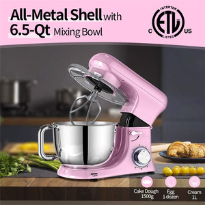 <span class=keywords><strong>Robot</strong></span> pâtissier Sanlida <span class=keywords><strong>rose</strong></span> 3 en 1, mélangeur à pâte en acier inoxydable, mélangeurs alimentaires pour la maison - Product Image 2