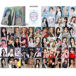 KPOP Idol 55 unids/caja IVE 2024 Saludos DE LA TEMPORADA Laser Photocard Holographic Lomo Card Photo Card - Product Image 2