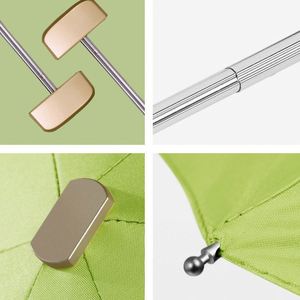 Multi Color Custom Logo 5 <b>Folding</b> Umbrella Mini UV Pocket Small Sun and Rain Umbrella for Outdoor - Product Image 3