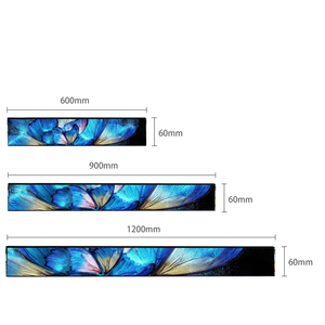 Pantallas <span class=keywords><strong>LED</strong></span> para Estantes de Mercancías de Supermercado, Gran Oferta 2026, P1.25mm, Resolución 960*45, 800cd, DC 24V, Pantallas de Alto Brillo - Product Image 1