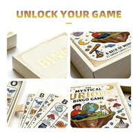 Cartes de jeu de Bingo mathématique pour l'école primaire, personnalisables, imprimables, 75 cartes de Bingo à balles, exercices de Multiplication et de Division