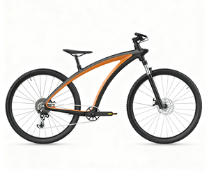 <b>A5</b>-100 New Carbon Fiber - Dual Disc Road Bike, Outdoor Cycling Variable Speed Cross-Country Mountain Bike <b>A5</b>-100 Ordinary Pedal - Product Image 1