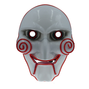 Vi El rompecabezas película Festival Rave El alambre EDC disfraz de Halloween hecho a mano máscara - Product Image 2