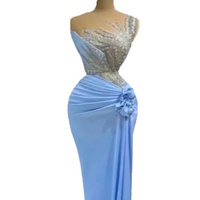 S8446F Robe de soirée longue élégante et sexy à taille haute, nouvelle tendance, vente chaude, de haute qualité, pour le printemps, les occasions de mariage