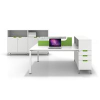2026 KL-42 Venta al por mayor directa Patas de metal modernas para muebles Estación de trabajo de computadora Escritorio de oficina Modular Personalizable