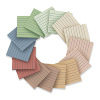 Kreative Minimalistische Selbstklebende Duftende Haftnotizen CMYK-Druck Stark Abziehbar Ohne Spuren Papier Individuelles Farbdesign Memo