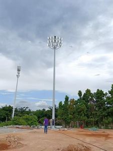 เสาไฟ LED เชิงพาณิชย์ LECUSO 10M-40M แบบเสาสูง ชุบกัลวาไนซ์แบบจุ่มร้อน รับประกัน 10 ปี ระดับมืออาชีพ 10 เมตร - Product Image 4