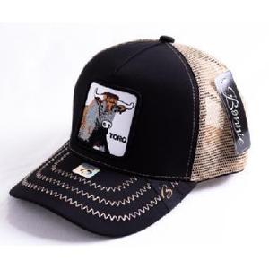 Gorra Trucker Toro de Malla Ajustable Unisex Estilo Urbano Casual para Primavera Verano - Product Image 1