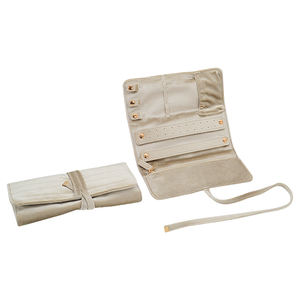 Custodia di lusso con Logo alto personalizzato custodia per gioielli in velluto scamosciato, contenitore per gioielli, - Product Image 3