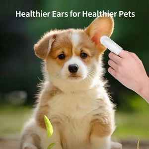 Lenços de Cuidado para Ouvidos de Animais de Estimação, Remove Eficazmente Sujeira, Escamas e Previne Ácaros para Cães e Gatos - Product Image 3