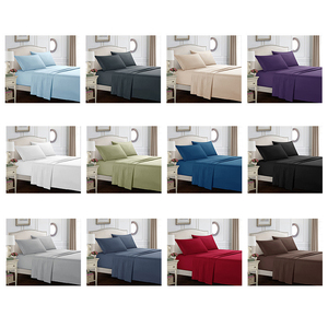 Ropa de cama OEM edredones cepillados de microfibra y juego de sábanas para hotel - Product Image 2