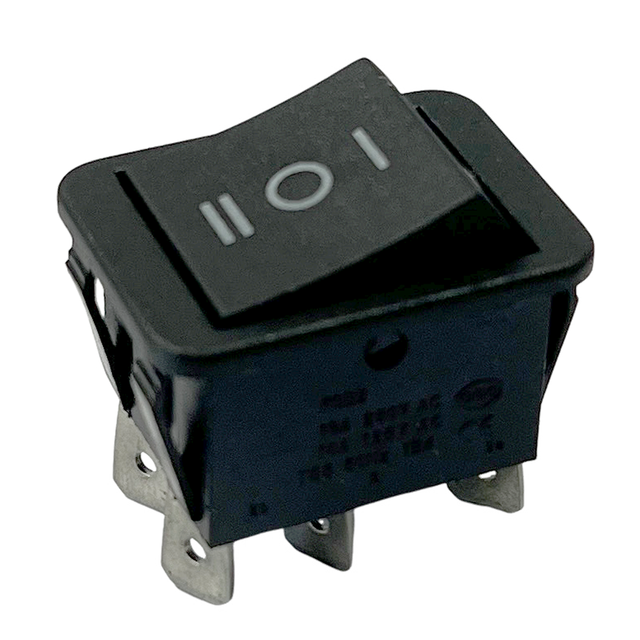 KCD2 6 Pin 3 Position Rocker Switch 16A 250VAC T85 1E4 ON-OFF-ON Double Pole Boat Switch for Heater Fan Oven