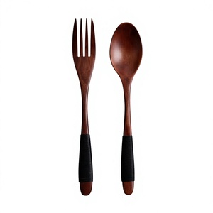 Cuchara para Servir Arroz de Madera WOQI, Utensilio de Cocina Resistente al Calor, Protege las Sartenes - Product Image 2