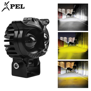 Owl thiết kế màu kép <span class=keywords><strong>Led</strong></span> Xe Máy Sương Mù Ánh sáng đầu Ánh Sáng Đèn Pha <span class=keywords><strong>Led</strong></span> phụ trợ tại chỗ đèn <span class=keywords><strong>LED</strong></span> cho xe máy luz Para Moto - Product Image 3