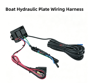 Boat Hydraulic Plate Wiring Harness, Marine Trim Tab Hydraulic Control Wire Harness for Boat Hydraulic System - Product Image 3
