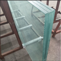 Dalles de sol en verre trempé stratifié transparent de 19 mm pour extérieur, tapis de danse 3D, pour escaliers, usage industriel