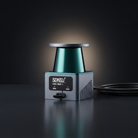 Capteur LiDAR industriel anti-obstacles 270 degrés, résolution angulaire de 0,1 degré, 64 zones pour robots mobiles