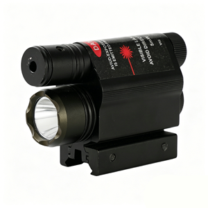 Lunette de visée laser rouge et verte avec lampe torche LED blanche, combo collimateur, lumière de terrain extérieure en aluminium - Product Image 6
