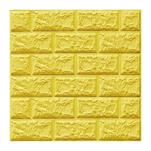 Carrelage mural 3D 35x35cm, décoration murale en briques, <span class=keywords><strong>papier</strong></span> <span class=keywords><strong>peint</strong></span> en mousse XPE, autocollant en briques 3D, carrelage mural pour salle de bain - Product Image 2