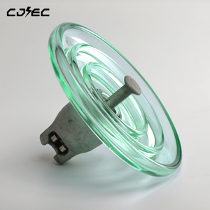 Chất lượng cao Johnson Kính điện cách điện u70b/127 màu xanh lá cây IEC 60120 tiêu chuẩn 70kn độ bền kéo cho truyền tải điện - Product Image 4