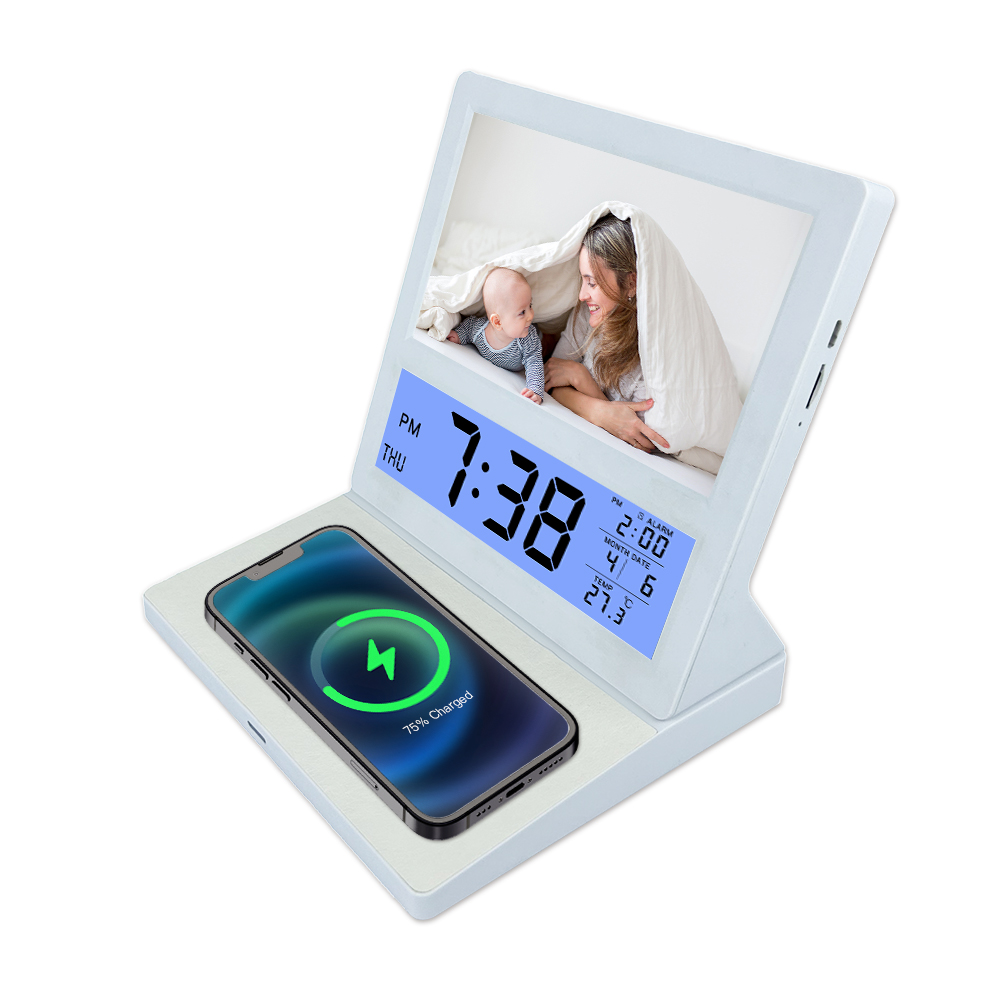 Оптовая продажа Прямая поставка 7-дюймовая картинная картинка видео цифровая фоторамка Дисплей