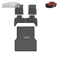 Alfombrillas de Lujo para Auto SONSANG de TPE, Impermeables, 3D 5D, para Todo Clima, Antideslizantes, de Goma Original, para Tacoma