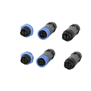 Led Lighting Connector 2 Pin 4 Pin Ip67 Female To Male Spiral Extension Cable Waterproof Connector