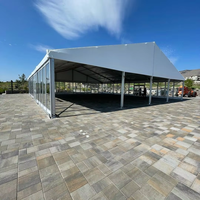 Carpa Grande para Eventos, 15x30m 20x40m, Carpa de Lujo para Fiestas al Aire Libre, Carpa para Exposiciones