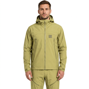 Chaqueta Impermeable Plegable para Hombre, Ligera, Transpirable, Cortavientos, para Ciclismo, Senderismo y Camping - Product Image 1