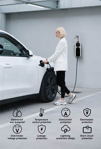Chargeur de voiture électrique portable 8A/16A GBT/Type 1/Type 2/ Nacs <span class=keywords><strong>Tes</strong></span> La Station de charge domestique Byd Câble de charge - Product Image 6