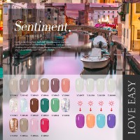 Kit de vernis gel UV pour manucure en salon, 23 pièces/kit, pour nail art, sans HEMA, sans DI-HEMA, 8ml, facilement dissolvable