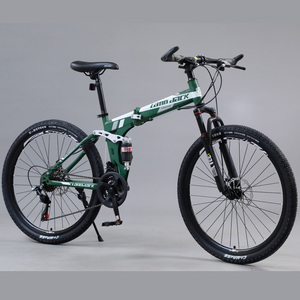 24 26 Zoll 21 24 27 Gang Mountainbike Faltbares Geländefahrrad mit Stahlrahmen Rennräder für Erwachsene - Product Image 6