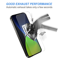 Lot de 3 protections d'écran en verre trempé HD 9H pour iPhone 17 Pro Max, accessoire pour téléphone