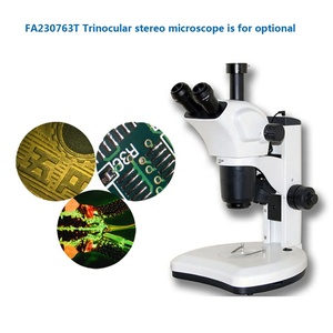 Ft-Opto FA230763 7X - <span class=keywords><strong>63X</strong></span> Sistema óptico con zoom de doble cabeza Microscopio electrónico digital - Product Image 3