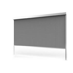 <span class=keywords><strong>Volet</strong></span> <span class=keywords><strong>roulant</strong></span> manuel coupe-vent modèle 55 - Intégré en polyester, design moderne, protection solaire, imperméable et résistant à la pluie - Product Image 1