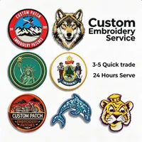 Écussons brodés personnalisés style Eurofighter Typhoon, badge d'escadron de chasse, patch de moral aviation pour veste et gilet, vente en gros