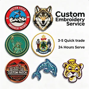 Patch Ricamate Personalizzate Stile Eurofighter Typhoon, Distintivo di Squadrona di Caccia Aereo, Patch Morale Aviazione per Giacca e Gilet, Vendita all'Ingrosso - Product Image 3