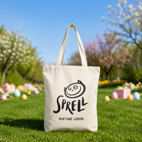 Sac fourre-tout en toile imprimé sur mesure, motif de dessin animé, sac à bandoulière pour le shopping, sac réutilisable écologique, sac promotionnel pour la publicité, cadeau