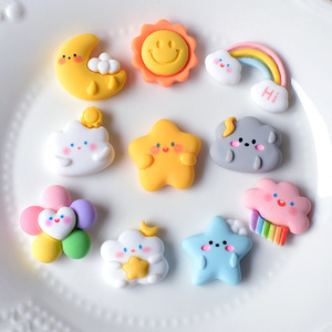 Mini Flatback Resin Charms Cartoon Cabochon Flatback Crafts Ornaments Cream Glue Decorations DIY Accessories for Phonecasesshoes