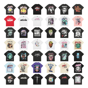 Wholesale Used Clothes of Short Sleeved Men's T-shirts Summer Fashion Top Loose and Casual Men's T-shirts Randomly Shipped - Product Image 4