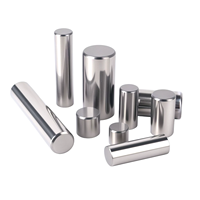 Colonne de fixation cylindrique en acier inoxydable GB119, axe solide à fente pour positionnement, personnalisation disponible (M3 M4 M5)