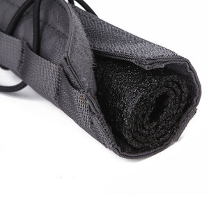 Emersongear Cordura 500D Nylon 18Cm Noir Équipement Tactique Housse de <span class=keywords><strong>Protection</strong></span> Réglable pour Suppresseur pour Arme à Feu - Product Image 4