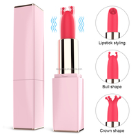 MS Vibrator für Frauen, Sexspielzeug, Masturbationsgerät, Orgasmus, G-Punkt-Stimulation, wasserdichter Lippenstift-Vibrator, Sexspielzeug für Frauen