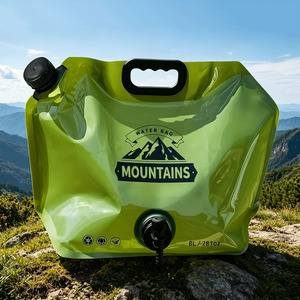 Mountains Water Bag 8L Foldable Plastic Hydration Bladder For Hiking Camping Fishing Outdoor Use - Product Image 4