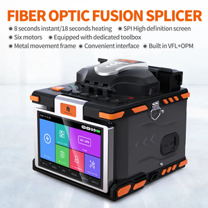 Máquina de empalme de fibra óptica FTTH de 6S con alineación de núcleo de fibra y 6 motores M5, suministro de fábrica, máquina de soldadura de fibra para FTTH - Product Image 2