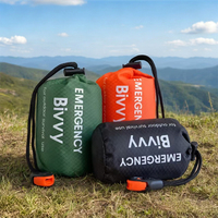 Sac de couchage d'urgence pour l'extérieur, pour le camping, la randonnée, l'escalade, résistant à l'humidité, anti-gel, portable et facile à ranger