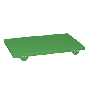 เขียงโพลีเอทิลีนสีเขียว 60 × 40 × 2 ชม. ซม. พร้อมตัวกันกระแทก - Product Image 1